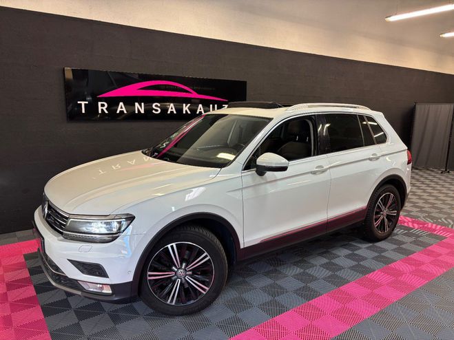 Cliquer pour voir la photo suivante Volkswagen Tiguan 1.4 TSI 50 DSG6 Carat- TO Blanc de 2017