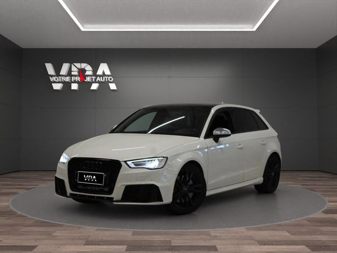 Cliquer pour voir la photo suivante Audi S3 Sportback · 2.0 TFSI 300ch · Quattro S t Blanc de 2015