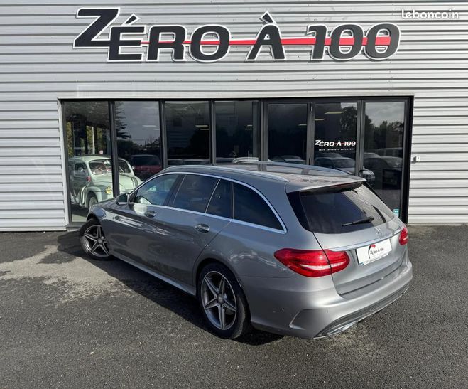 Mercedes Classe C break 220D PACK AMG BURMESTER Gris de 2015