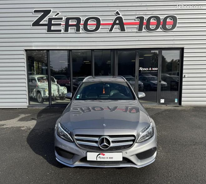 Mercedes Classe C break 220D PACK AMG BURMESTER Gris de 2015