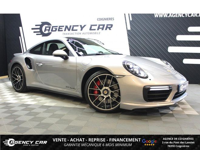 Porsche 911 3.8i 540 PDK 991.2 Turbo origine FR Appr GRIS CLAIR de 2018