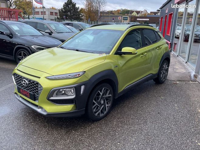 Hyundai Kona 1.6 GDI 141CH HYBRID CREATIVE DCT-6 Vert de 2020