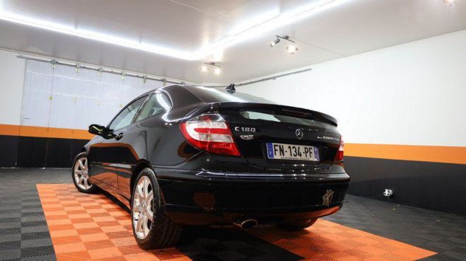 Mercedes Classe C Coupe Sport 180K BV6 Noir de 2004