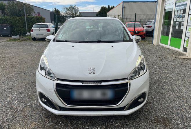 Peugeot 208 1.6 BlueHDi 100 STYLE BLANC de 2017