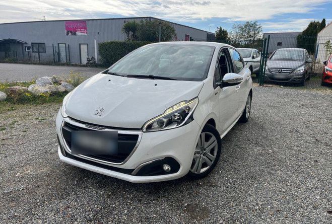 Peugeot 208 1.6 BlueHDi 100 STYLE BLANC de 2017