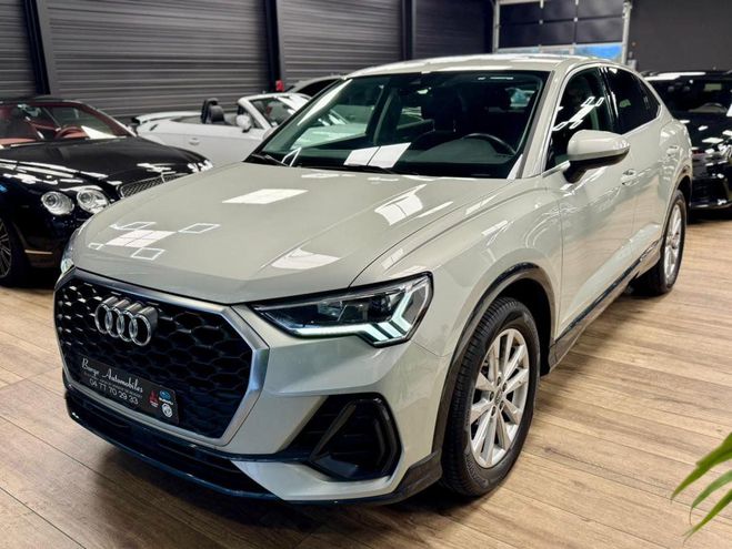Cliquer pour voir la photo suivante Audi Q3 Sportback II 35 TFSI 150 ADVANCED S tron Gris Nacré de 2020