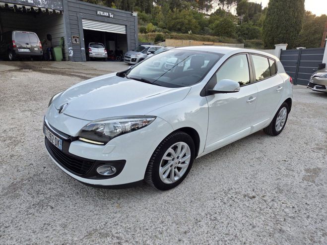 Renault Megane III Berline 5 ptes. Expression Blanc de 2013