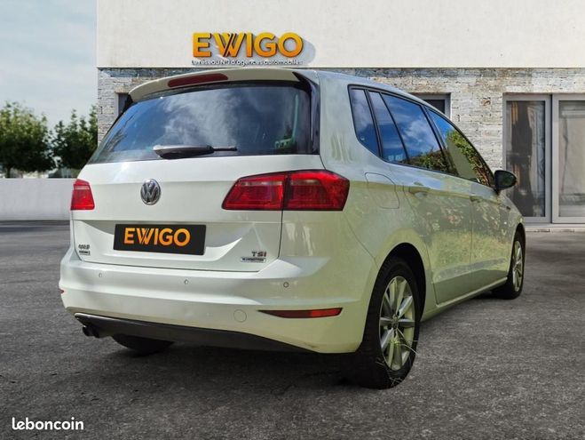 Volkswagen Golf Sportsvan 1.4 TSI 125 BLUEMOTION LOUNGE  Blanc de 2016