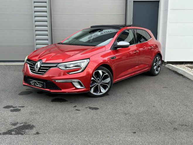 Cliquer pour voir la photo suivante Renault Megane IV 1.2 Energy TCe - GT Line - 130 - BV E ROUGE FONCE de 2018
