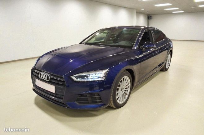 Cliquer pour voir la photo suivante Audi A5 II (2) SPORTBACK 35 TDI BUSINESS LINE S Bleu de 2019