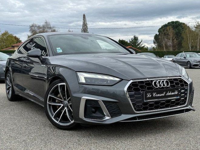 Audi A5 Sportback 40 TDI 190CH S LINE S TRONIC 7 Gris C de 2020