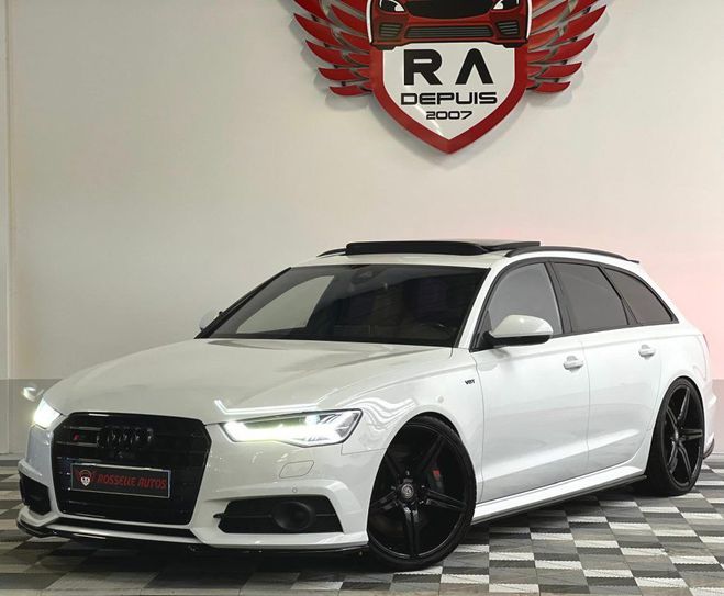 Audi S6 AVANT 4.0 TFSI 450CH QUATTRO S-TRONIC *A Blanc Mtallis de 2014