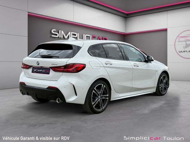 BMW Serie 1 F40 118d 150 ch BVA8 M Sport toit ouvran Blanc de 2021
