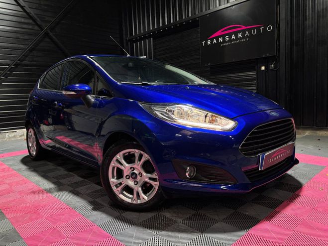 Ford Fiesta 1.5 tdci 95 econetic s titanium BLEU de 2014
