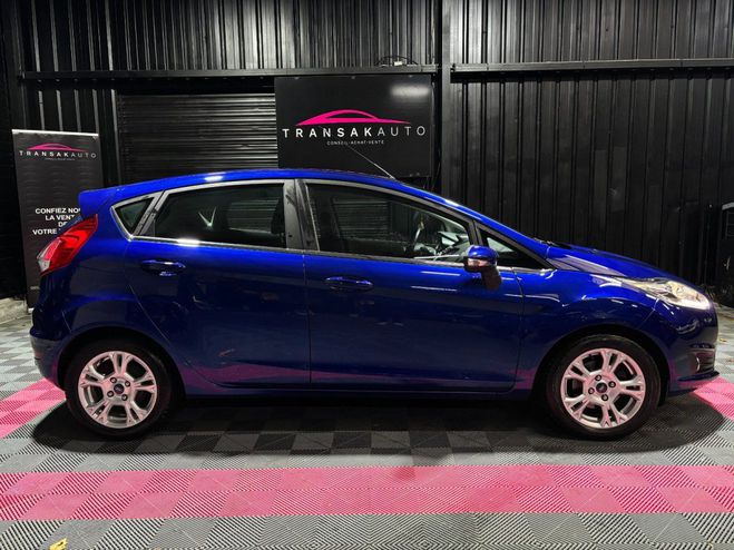 Ford Fiesta 1.5 tdci 95 econetic s titanium BLEU de 2014