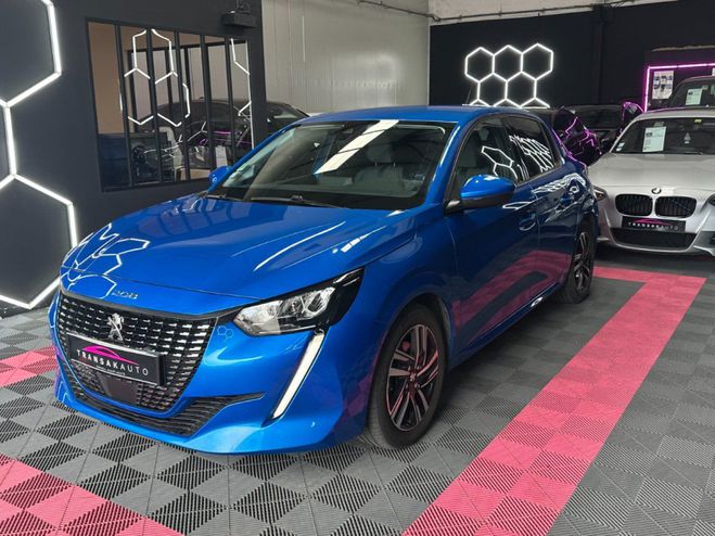 Peugeot 208 Allure 100ch SS BVM6 ~ Camra de recul ~ Bleu de 2021