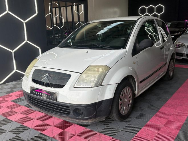 Citroen C2 ENTREPRISE 75 ch 1.4 HDi 2 places ~ Clim Blanc de 2009