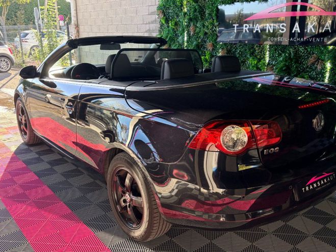 Volkswagen Eos 1.4 TSi 122 ch Sportline Cab ~ Si�ges ch Noir de 2008