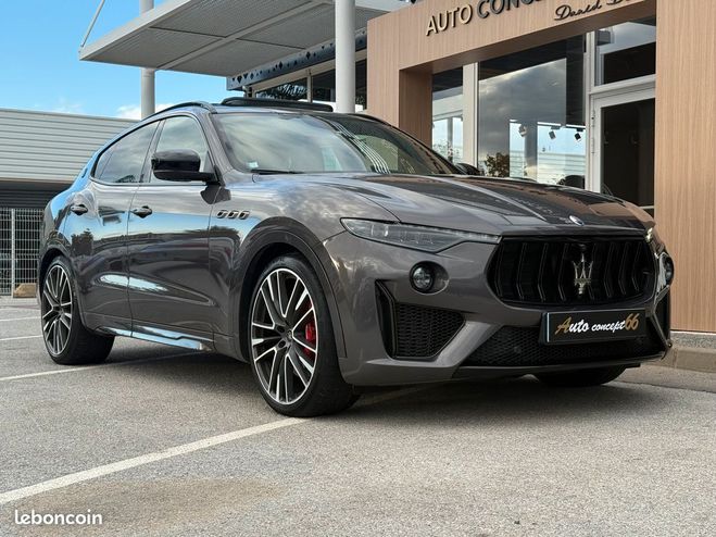 Cliquer pour voir la photo suivante Maserati Levante trofeo 3,8 v8 581 ch Gris de 2020