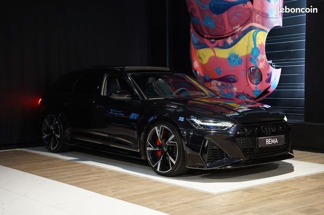 Cliquer pour voir la photo suivante Audi RS6 C8 AVANT 600cv | Malus inclus Pack Dynam Noir de 2020