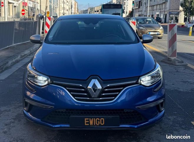 Renault Megane 1.3 TCE 140 GT LINE BVA 1 Ere Main Full  Bleu de 2018