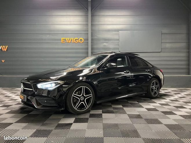 Cliquer pour voir la photo suivante Mercedes Classe CLA Classe COUPE 2.0 180 D 115 AMG LINE 7G-D Noir de 2021