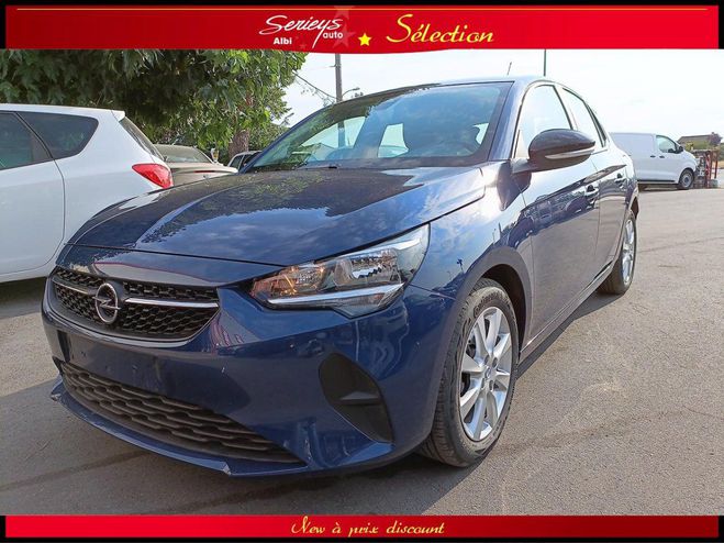 Cliquer pour voir la photo suivante Opel Corsa EDITION BUSINESS BHDI 100 CAMERA AR BLEU NAUTIC METAL de 2021