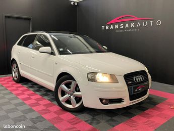  Voir détails -Audi A3 Sportback 2.0 TDI S Line 140 ch TOIT OUV à Lesmnils (54)