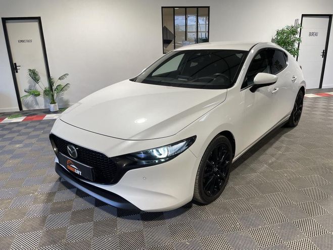 Cliquer pour voir la photo suivante Mazda 3 2.0 180CH SKYACTIV-X M-Hybrid Sportline Blanc Nacré de 2020