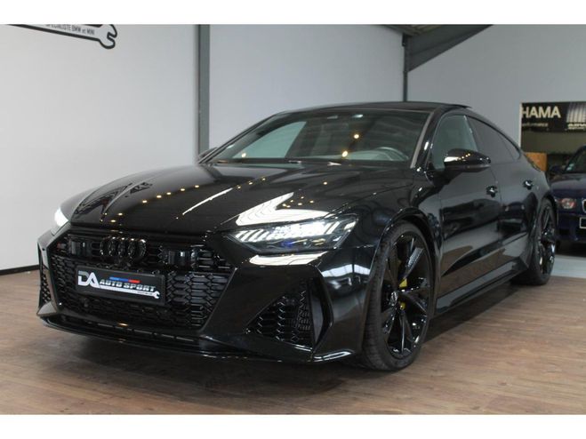 Cliquer pour voir la photo suivante Audi RS7 Sportback Quattro 4.0 V8 TFSI - 600 - BV Noir de 2020