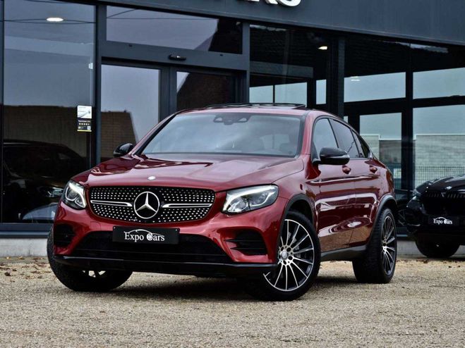 Cliquer pour voir la photo suivante Mercedes GLC 220 Coupe4Matic AMG Line - OPEN DAK - HE Rouge de