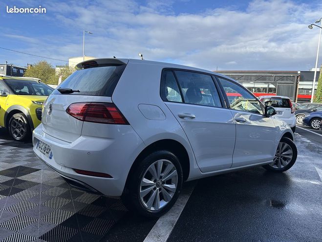 Volkswagen Golf VII 1.6 TDI 115CH FAP CONFORTLINE BUSINE Blanc de 2018