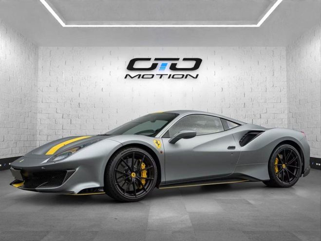 Ferrari 488 Pista ATELIER / 1er main / 4.0 V8 720ch Gris de 2020