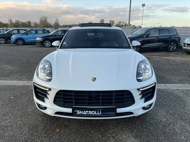Porsche Macan 3.0 V6 258ch S Diesel PDK Bo�teAuto GPS  BLANC de 2014