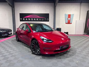  Voir détails -Tesla Model 3 Performance Dual Motor AWD 513ch à  La Chapelle-des-Fougeretz (35)