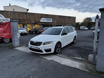  Voir détails -Skoda Octavia Combi 2.0 TDI CR - 184 Bva S&S RS Gps +  à Brive-la-Gaillarde (19)