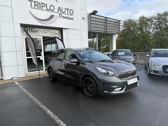 Cliquer pour voir la photo suivante Kia Niro Hybride 1.6 GDI - 105 Electric 43.5 ch GRIS FONCE de 2018