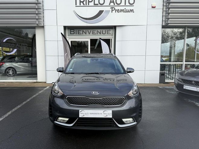 Kia Niro Hybride 1.6 GDI - 105   Electric 43.5 ch GRIS FONCE de 2018