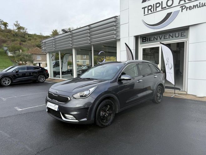 Kia Niro Hybride 1.6 GDI - 105   Electric 43.5 ch GRIS FONCE de 2018