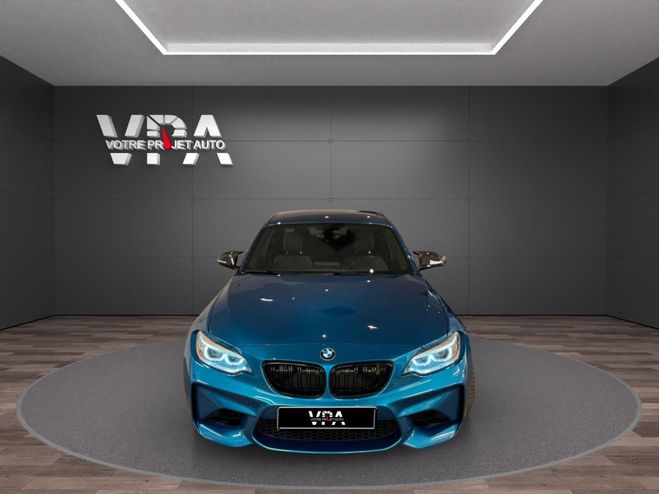 BMW M2 3.0 370ch  DCT  Long Beach Blue  Harm Bleu de 2017