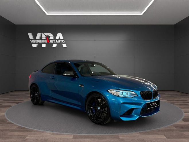BMW M2 3.0 370ch  DCT  Long Beach Blue  Harm Bleu de 2017