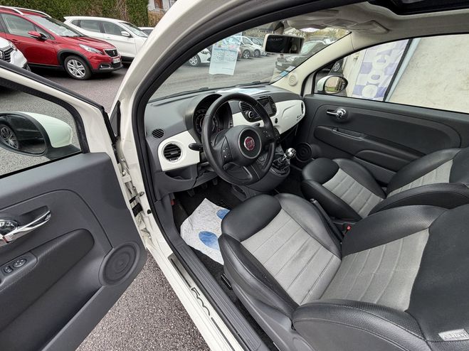 Fiat 500 1.3 MULTIJET 16V 75CH DPF SPORT BLANC de 2009