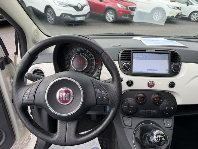Fiat 500 1.3 MULTIJET 16V 75CH DPF SPORT BLANC de 2009