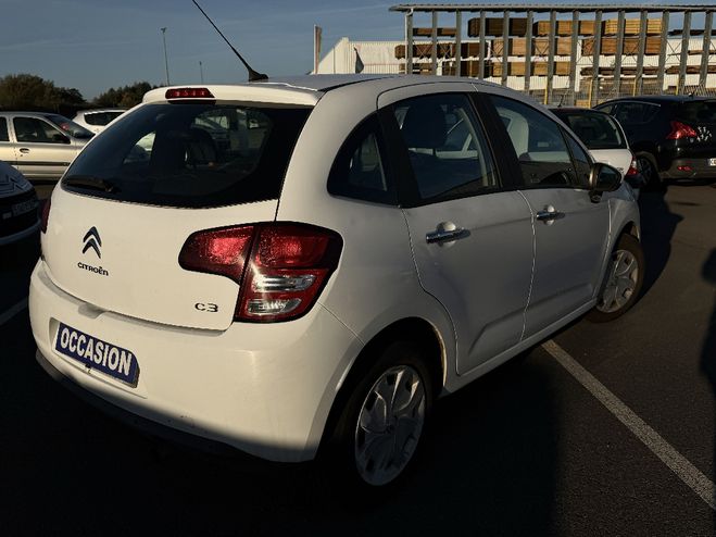 Citroen C3  1.6 HDi 16V 92 airDream Pack Clim  BLANC de 2012