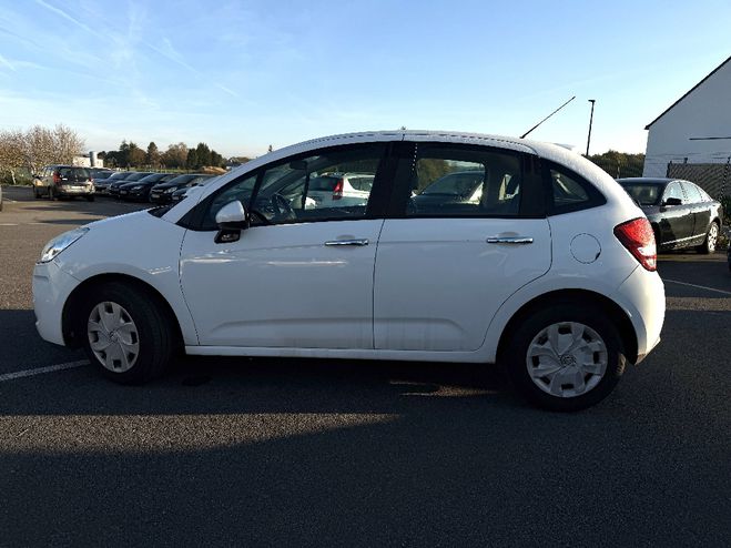 Citroen C3  1.6 HDi 16V 92 airDream Pack Clim  BLANC de 2012