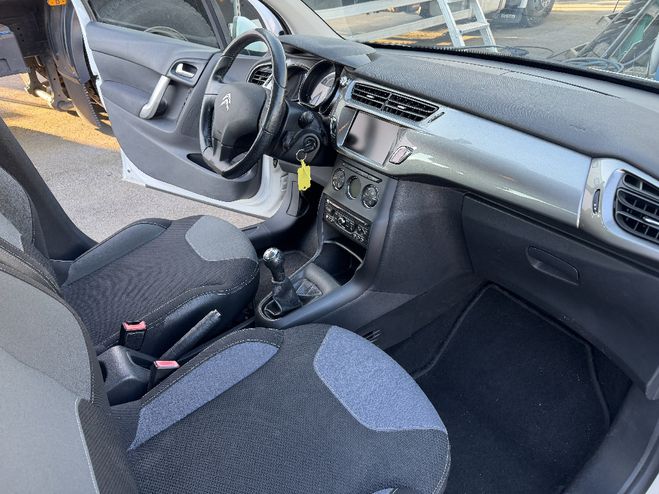 Citroen C3  1.6 HDi 16V 92 airDream Pack Clim  BLANC de 2012