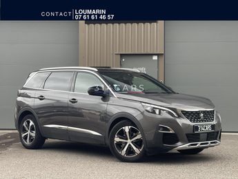  Voir détails -Peugeot 5008 2.0 Blue HDi S&S - 180 - BV EAT8 -GT Lin à Roanne (42)