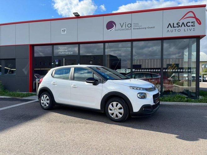 Cliquer pour voir la photo suivante Citroen C3 SOCIETE 1.5 BlueHDi 100 Feel Business - BLANC de 2020