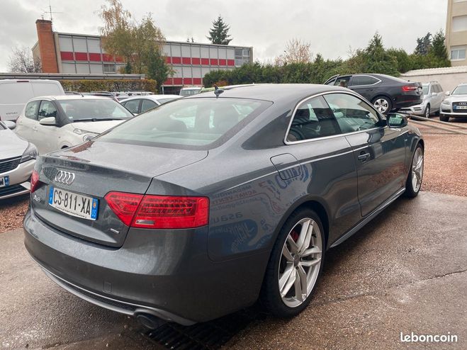Audi A5 coup 3.0 v6 tdi 245ch s line quattro tr Gris de 2013