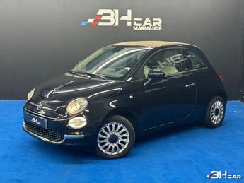  Voir détails -Fiat 500 Cabriolet 1.2 8v 69ch Eco Pack Lounge BV à Sainte-Bazeille (47)